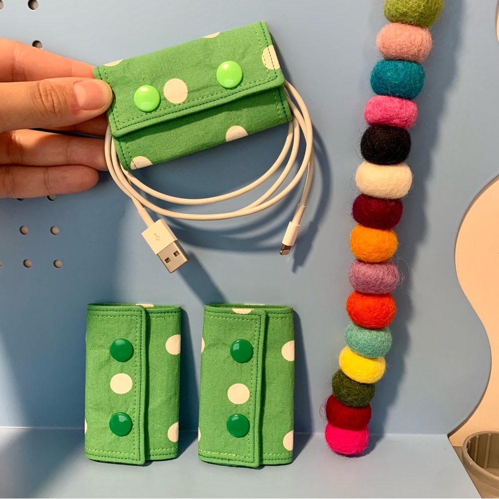 Cable Organizer SET OF 3 - HANDMADE